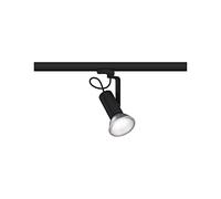 Paulmann 95411 Sistema su binario ProRail3 Faretto per binario Apol II E27 max. 50W 230V Nero Sistemi su binari Binario a soffitto in metallo, materiale plastico