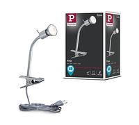 Paulmann 95426 Lampada da lettura spot con clip Finja max. 35 Watt luce per quadri cromo opaco lampada per quadri metallo, plastica GU10