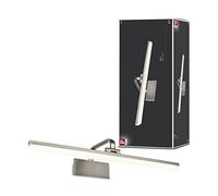 Paulmann 95570 Luce LED Renan 600 mm incl. 1x11 W Bianco Caldo Ottone Brunito Illuminazione Quadri Metallo, Acrilico Applique 3000 K 11 W