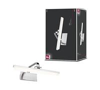 Paulmann 95572 Luce LED Renan 400 mm incl. 1x9,5 W Bianco Caldo Alluminio Spazzolato Illuminazione Quadri Metallo, Acrilico Applique 3000 K 9.5 W