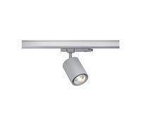 Paulmann 96561 ProRail3 Spot a binario LED Kratos 50° 1000lm 9W 3000K 230V argentato Sistema di illuminazione a binario