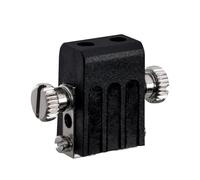 Paulmann 97845 Sistema a fune accessori per fune, portalampada max. 50 Watt lampada da soffitto nero binario metallo filo GX3,5
