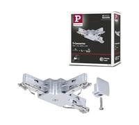 PLM 97656 - Connettore URail, pezzo a T, 104x62 mm, max. 1.000 W, cromo