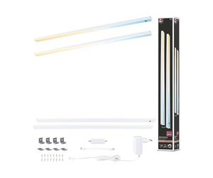 Paulmann 98619 Lampada sottopensile LED Inline set da 2 2x6W 550x26mm 2x500lm 24V bianco opaco Tunable White