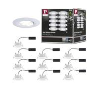 PLM 99924 - Lampada da incasso LED Calla 10 x 6,5 W, 4000 K, bianco opaco