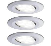 Paulmann 99929 Calla Lampada a LED da incasso per bagno Kit da 3 18 W IP65 Crom