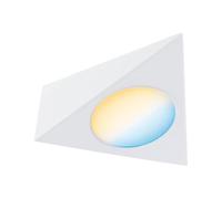 Paulmann 99959 Lampada per mobili LED Clever Connect Spot Trigo Tunable 12V incl. 1x2,1 Watt dimmerabile Bianco Opaco Metallo 2700-6500K 2.1 W, Chrome Matt, White matt