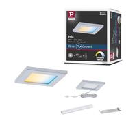 Paulmann 99960 Lampada per mobili a LED Clever Connect Spot Pola Tunable White 12 V, forma angolare, incl. 1x2,5 Watt, dimmerabile, Cromato opaco, materiale plastico, 2700-6500 K