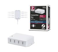 Paulmann 99994 Lampada per mobili Clever Connect Accessori Connection Box Smart Home Zigbee Tunable White Bianco Luce da lavoro Lampada da cucina Plastica