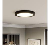 Paulmann Abia pannello LED Ø 30cm 2.700K nero Paulmann