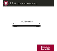 Paulmann Alimentazione centrale URail Zigbee, nero opaco, lungo Paulmann