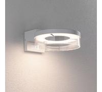 Paulmann Applique da esterni a sensore LED Capera bianco metallo IP44 Paulmann