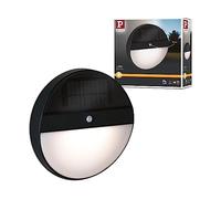 PLM 94264 - Luce solare a led, luce murale, antracite, IP44, rilevatore di m