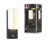 Paulmann 94853 Appl. EST. LED Bonnie rilevatore Movimento Delicata per Insetti Resistente all’Acqua di Mare IP44 93x77mm 2200-3000K 8,5W 560lm 230V Antracite 8.5 W