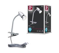 Paulmann Assistent LED 95425 Lettura Spot con Clip Gesa Max. 35 Watt Luce per Quadri Cromo Opaco plastica Lampada da appoggio GU10