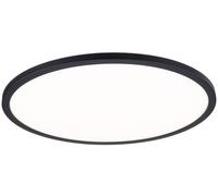 Paulmann 70999 - Pannello LED Atria Shine, 420 mm, 3 step, rotondo, incl. 1 x 22 W, dimmerabile, bianco caldo, nero, pannello di luce in plastica, 3000 K