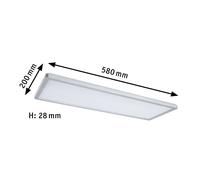 Paulmann Atria Shine Panel dim cromo RGBW 58x20 Paulmann