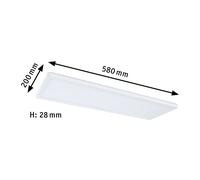 Paulmann 79925 P Atria Shine 22W 3000K 580x200mm ws Kst Plafoniera LED 22 W