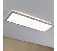 Paulmann Atria Shine Lampada da soffitto LED quadrato, cromo opaco - 58 x 20 cm - 3.000 K - dimmerabile a passi