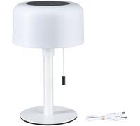 Paulmann 94606 Solare LED Bartja IP44 2700K Bianco USB-C Batteria Portatile apparecchio da Tavolo