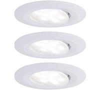 Paulmann Calla Lampada a LED da incasso per bagno Kit da 3 18 W IP65 Bianco