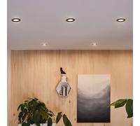 Paulmann Calla, nera orientabile 4.000K non dimmerabile 10s Paulmann
