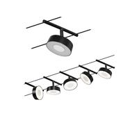 Paulmann Circle LED funi 5 luci nero satinato Paulmann