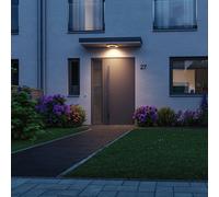 Paulmann Circula Lampada da soffitto LED con sensore di movimento, antracite - zigbee