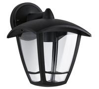 Paulmann Classic Curved lampada da parete per esterni 1x12 W nero-trasparente 94392
