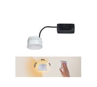 Paulmann 93070 Lampada LED da incasso Nova modulo 3-step-dim Coin rotonda 50mm 6W 470lm 230V 2700K satinato dimmerabile spot da soffitto plastica