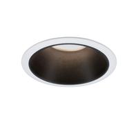 PLM 93401 - apparecchio da incasso LED Cole, 1 x 6,5 W, 2700 K, bianco/nero