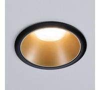 Paulmann Cole Faretto GU10, nero/oro Paulmann