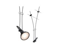 Paulmann Comet spot per sistema funi, nero 94489