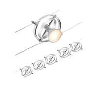 Set Cardan Paulmann 94436-5xGU5,3-cromo opaco