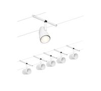 Paulmann Cup funi set base 5 luci bianco satinato Paulmann