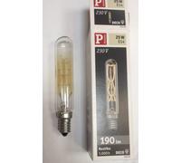 Paulmann DECO Rustica Lampada Lampadina Tubo Nuovo 230V 25W E14 Art.540.20 T20 [EEK: G]