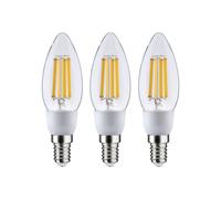 Paulmann 29133 Eco-Line Lampadina a filamento 230V LED candela E14 3x525lm 3x2,5W 3000K chiaro