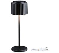 Paulmann Else lampada da tavolo 1x3.7 W nero PL94878