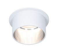 PLM 93384 - Lampada da incasso Gil, 1 x 6 W, 470 lm, 2700 K, bianco opaco/fe