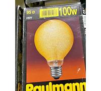 PAULMANN Globe E27 100W G95 240V Lampadina Vetro Ambra Dimmerabile