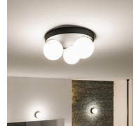 Paulmann 71069 Plafoniera Selection Bathroom Gove IP44 G9 230V max 3x20W dimmerabile nero opaco, satinato, luce bagno