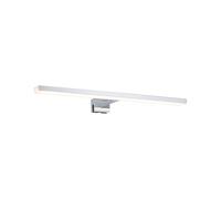 Paulmann HomeSpa 78938-Lampada LED Evie IP44, 400 mm, incl. 1 Lampada da soffitto da 8,0 Watt, cromata, in plastica, 3000 K