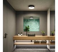 Paulmann HomeSpa Casca plafoniera Ø30cm nero Paulmann