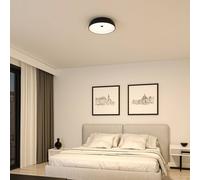 Paulmann Jaron plafoniera LED 3-step-dim, nero Paulmann