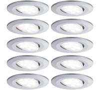 PLM 99923 - Lampada da incasso LED Calla, 10 x 6 W, 4000 K, cromo