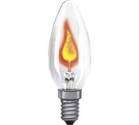 Paulmann 530.00 candela tremolante 3 W E14 vetro trasparente 53000 lampadine