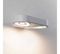 Paulmann Lampada da esterni a LED con sensore Silma bianca a 2 luci IP44 Paulmann