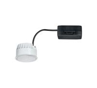 Paulmann Lampada da incasso a modulo LED Nova Coin 6 W 4000 K satinata | Molto sottile, incasso con profondità d'incasso ridotta, tensione di esercizio 230 V, luce Bianca neutra 4000 K