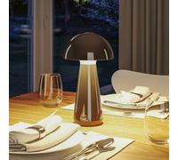 Paulmann Lampada LED da tavolo Onzo, nero, plastica, IP44 Paulmann