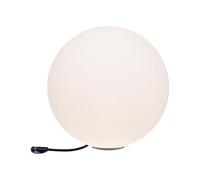 Paulmann Lampada Sferica Lampada da Esterno Illuminazione Giardino Terrazzo Illuminazione, Plastica, Integrato, 46 W, Bianco, 40 x 40 x 40 cm